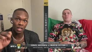 Israel Adesanya i Marvin Vettori u verbalnom okršaju, pogledajte video-sučljavanje prvaka i novog izazivača!