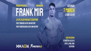 Bivši dvostruki UFC prvak Frank Mir dolazi održati seminar u Sloveniju!