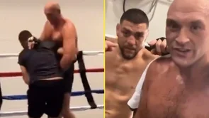 Nick Diaz i Tyson Fury odradili zajednički trening: pogledajte snimke u kojima WBC prvak ući MMA segmente
