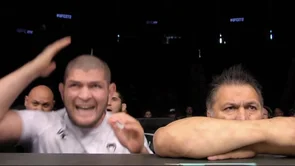 Pogledajte kako Khabib Nurmagomedov emotivno proživljava nastup svog borca na jučerašnjoj UFC priredbi!
