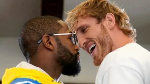 Mayweather i Paul odradili dugačko sučeljavanje: oštri pogledi pred ekshibicijski meč
