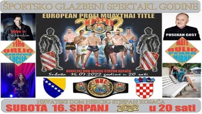 Muay Thai spektakl u Mostaru: Ivan Horvat i Marin Čarapina ulaze u borbu za naslov Europskog prvaka!