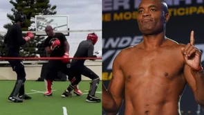 Anderson Silva u 47. godini sparirao s dvojicom sinova istovremeno!