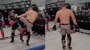 Sean Strickland brutalnim 'high kickom' nokautirao sparing partnera!