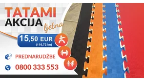 Ljetna Tatami akcija - 15,50 EUR za 100x100x2 cm