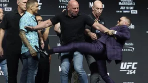 UFC 264: Održana konferencija za medije, McGregor pokušao udariti Poiriera! Sve je prštalo od nabijenih emocija...