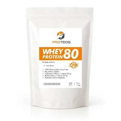 Whey Protein concentrate 80 (bez okusa) - Proteos