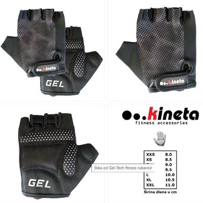 Gel-tech fitness rukavice