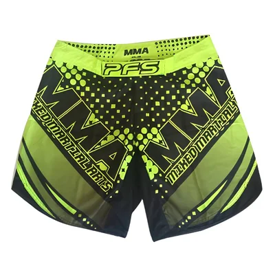 MMA hlačice Neon Green