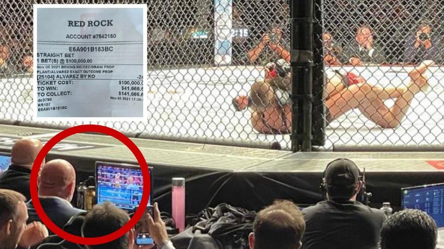 Dana White otkrio zašto je tijekom UFC-a 268 gledao boksački meč Canela Alvareza