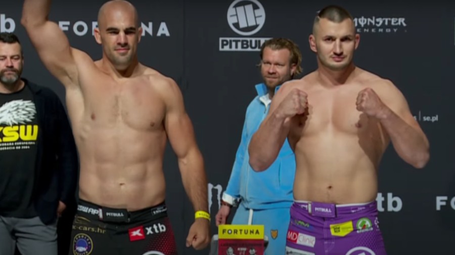Sve je spremno za nastupe hrvatskih boraca na sutrašnjem KSW-u: 'Croata' i Erslan točni na vaganju!