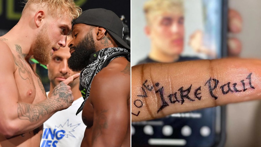 Jake Paul reagirao na tetovažu Tyrona Woodleyja: "I ja tebe volim..."