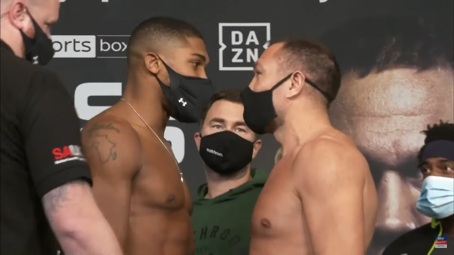 Joshua i Pulev odradili vaganje: Sve je spremno za subotnji spektakl