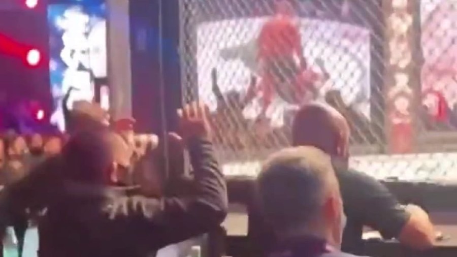 Pogledajte euforičnu reakciju Khabiba Nurmagomedov na Fedorov nokaut!