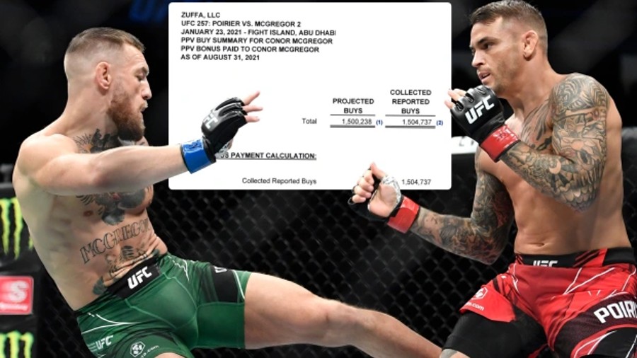 McGregor se pohvalio na Twitteru ogromnom brojkom PPV prodaje iz njegovog drugog meča s Poirierom!