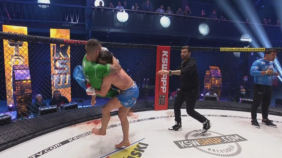 (VIDEO) Incident na KSW 58 priredbi: Tuča Musaeva i Jurišića nakon borbe