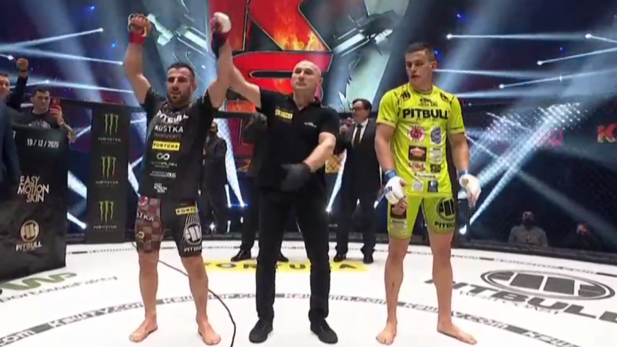 Antun Račić obranio pojas u KSW-u 57