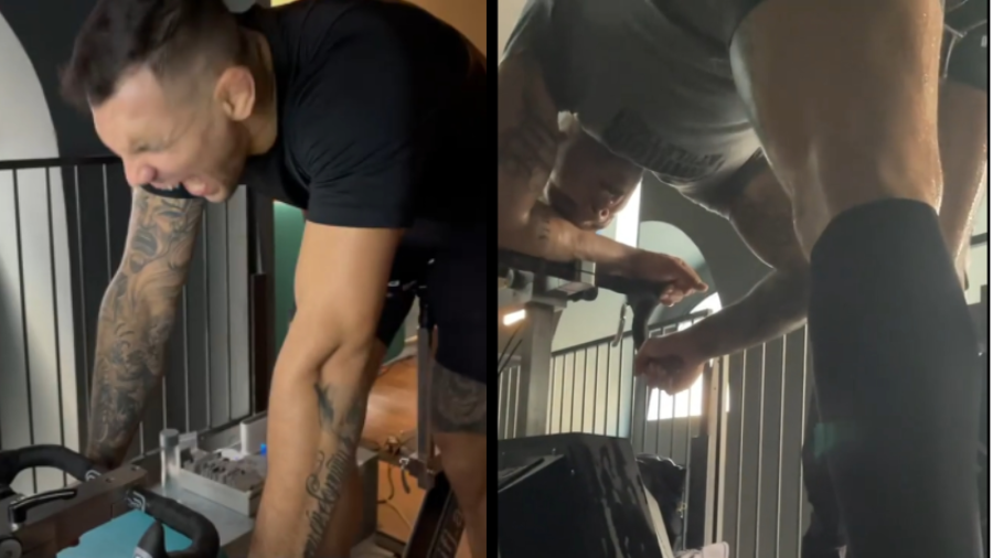 Aleksandar Rakić na Instagramu podijelio kroz kakvu muku prolazi tijekom kondicijskih treninga!