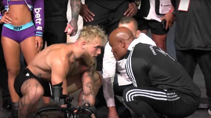 Jake Paul i Anderson Silva odradili zanimljivo sučeljavanje: Između boraca stao legendarni GSP