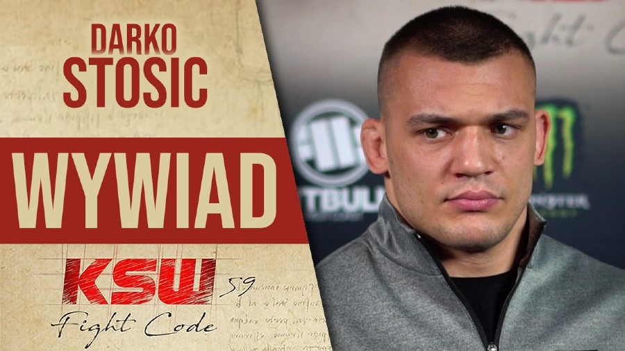 Darko Stošić uoči KSW debija: "Wlodarek je agresivan, volim to...bit će odlična borba"
