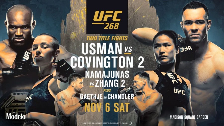 UFC 268: Pogledajte najavu za još jedan spektakularni event!