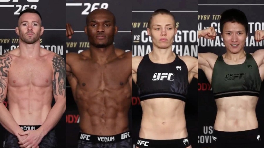 UFC 268: Usman i Covington prošli vagu, tri borca preteška!