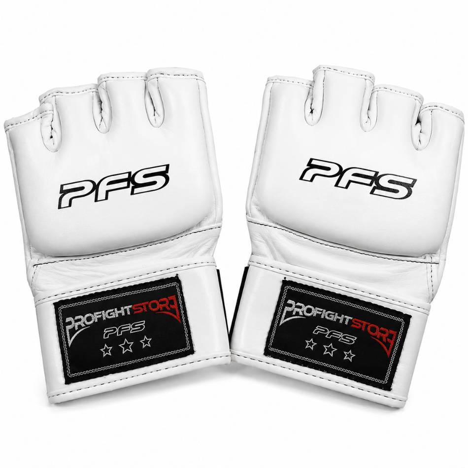 MMA rukavice Competition White