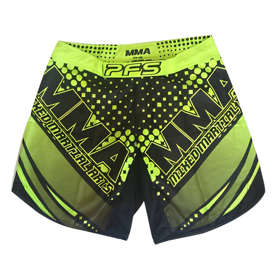 MMA hlačice Neon Green
