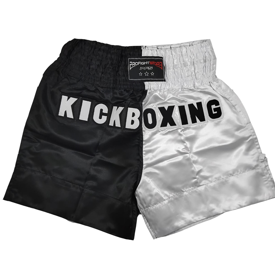 Muay Thai hlačice Black & White